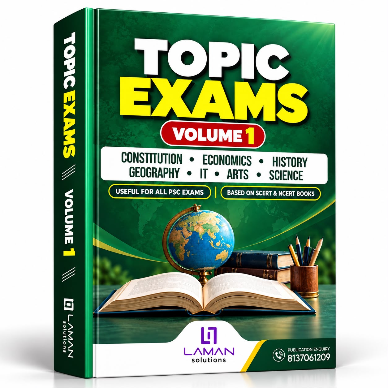 Volume 1 — Topic Exams (A4 SIZE)